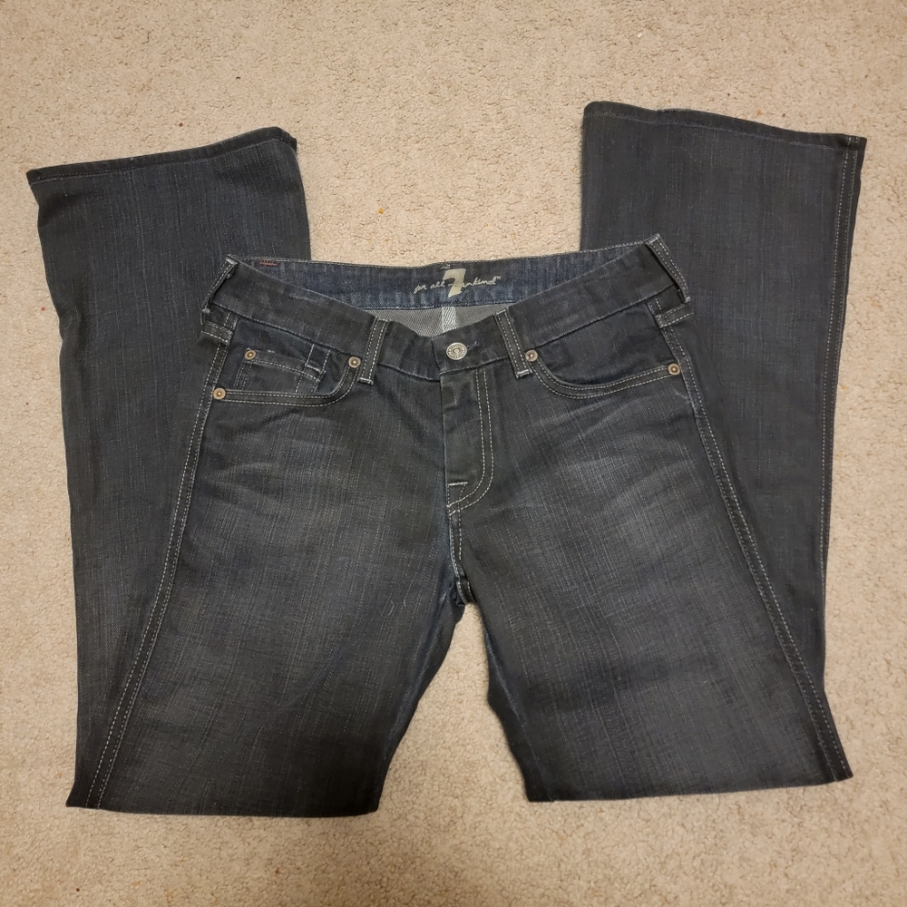 7 for all mankind 28x29.5 A Pocket Flare jeans